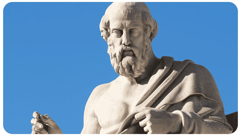 Busto do filósofo Platão